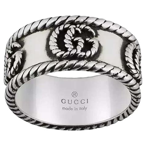 gucci 30001 silver|Gucci interlocking rings.